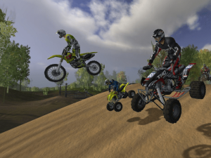 MX vs. ATV Unleashed (USA) Game Play Snaps